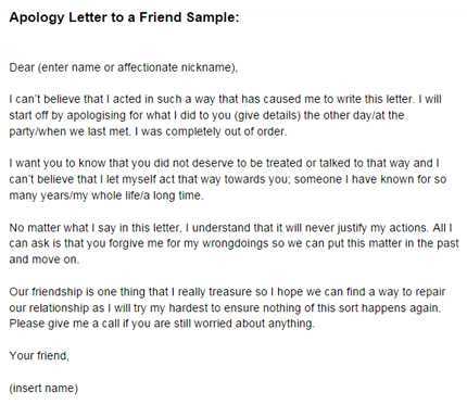 apology letter to wife template