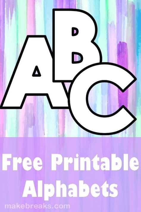 free printable bulletin board letter templates