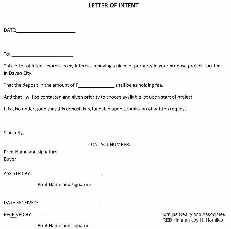 selling letter template