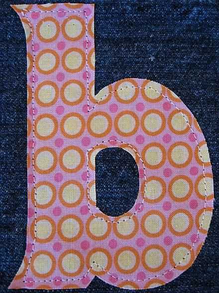 fabric letter templates