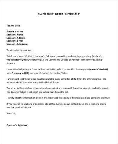 sorority letter of support template