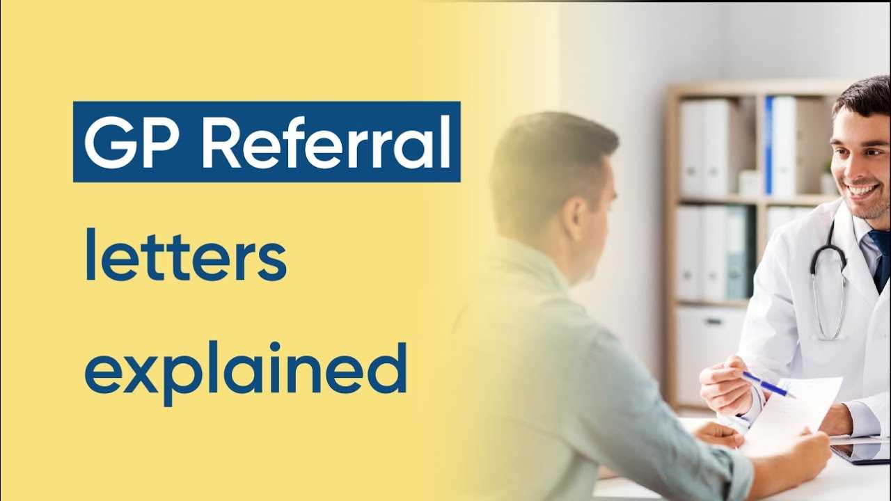 specialist referral letter template