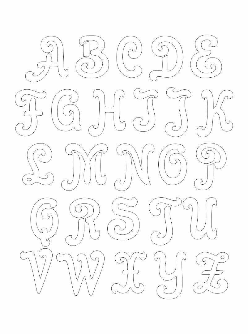 stencil free printable letter templates