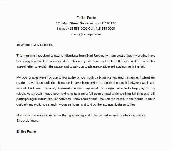 trying to contact you letter template