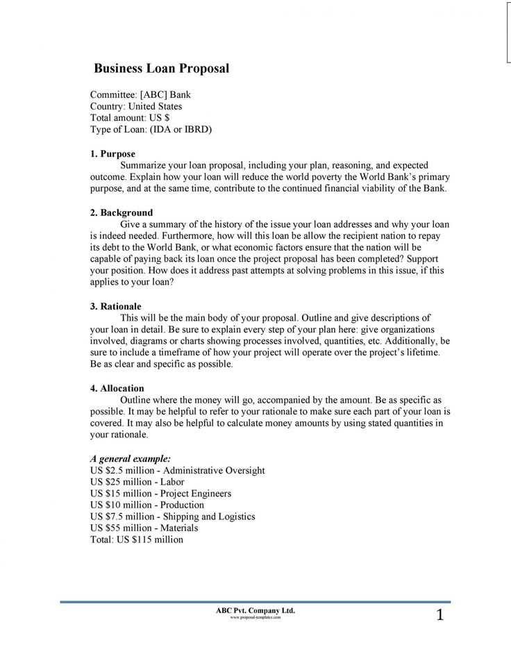 proposal letter template pdf