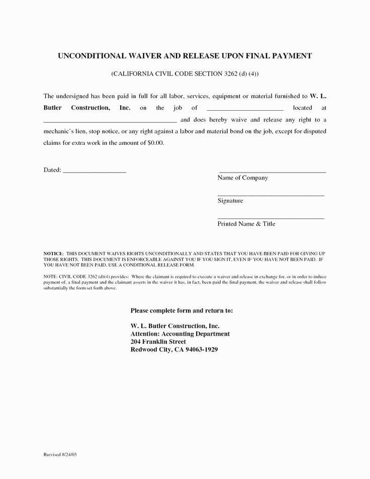 vehicle lien release letter template