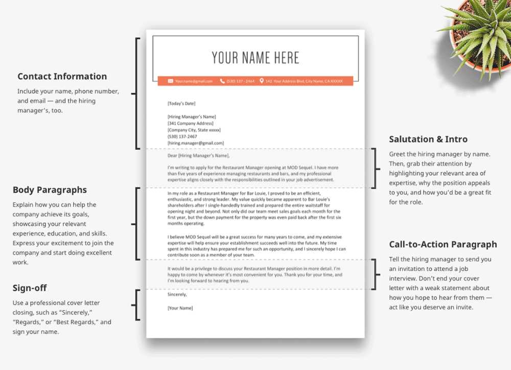 how to make a cover letter template