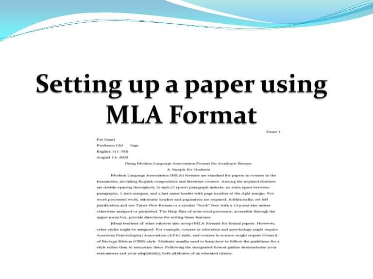 mla format letter template