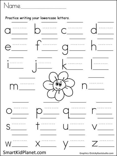 writing a letter template for kindergarten