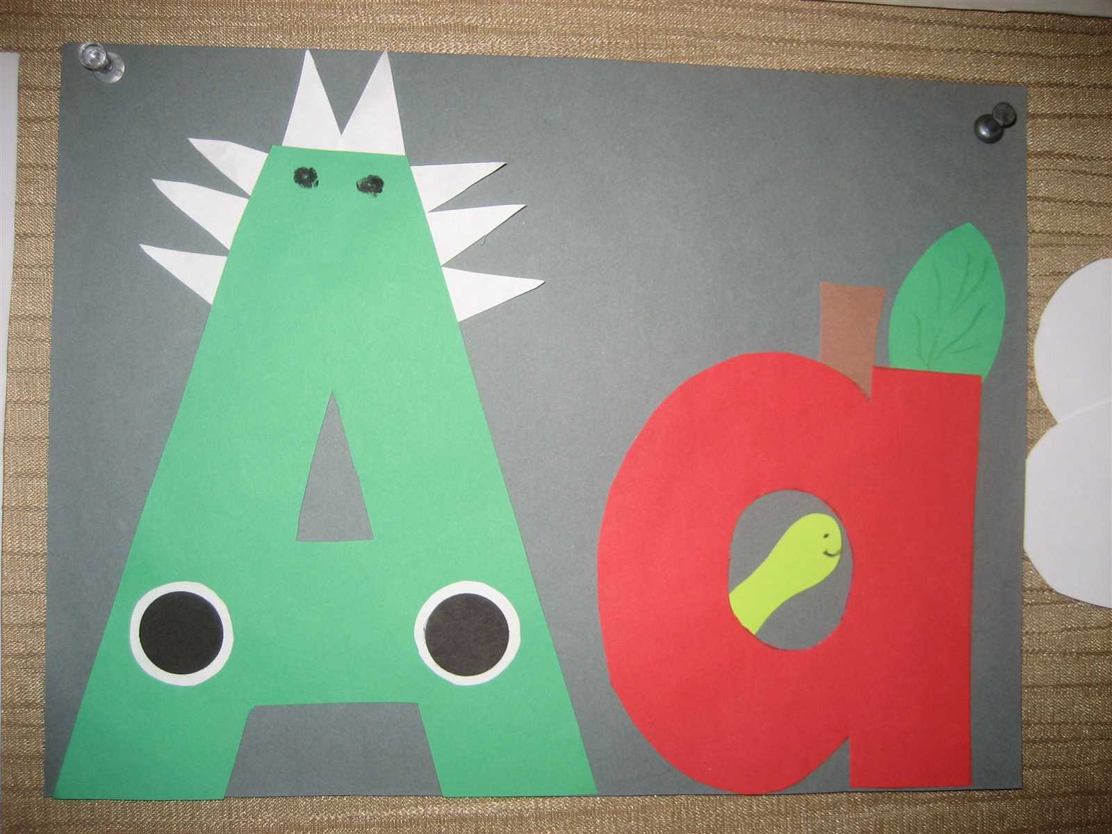 letter a craft template