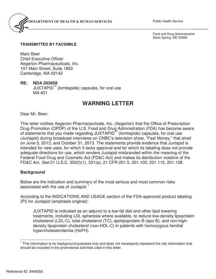 response to warning letter template