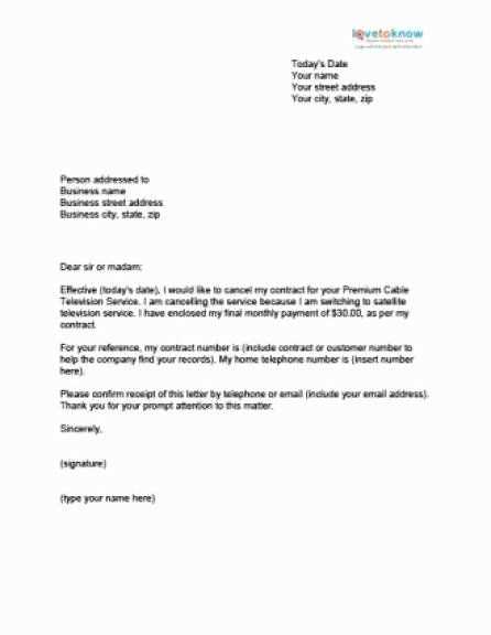 timeshare cancellation letter template word