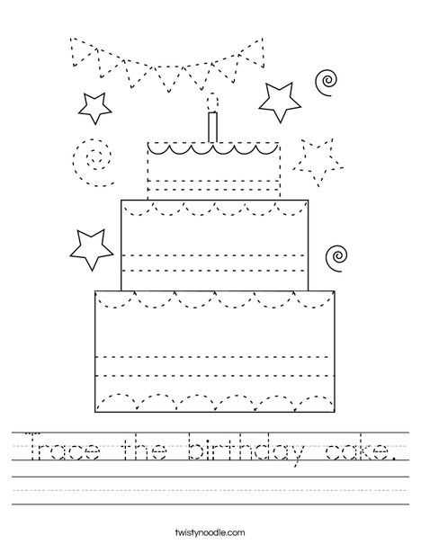 letter a cake template