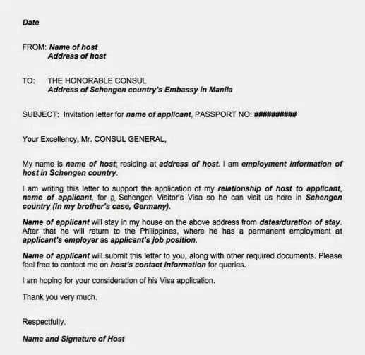 uk spouse visa accommodation letter template