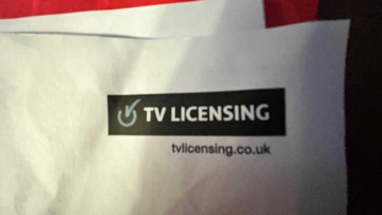 tv licence letter template