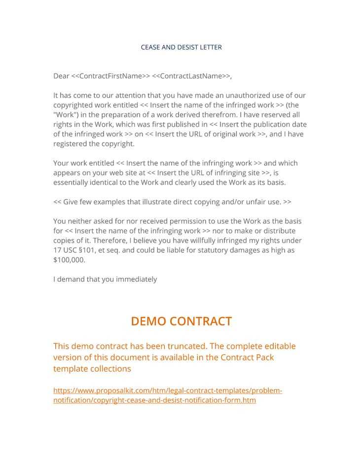 collection agency cease and desist letter template