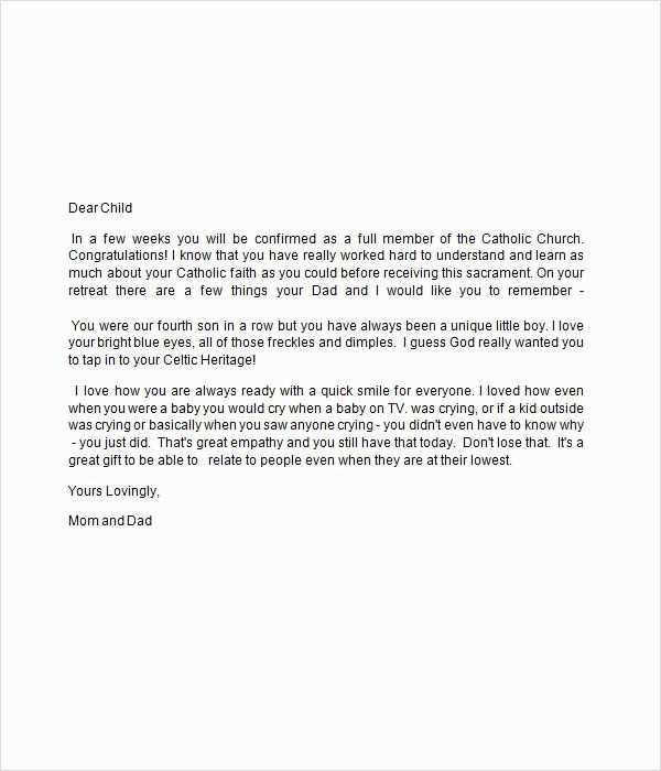 confirmation letter to the bishop template