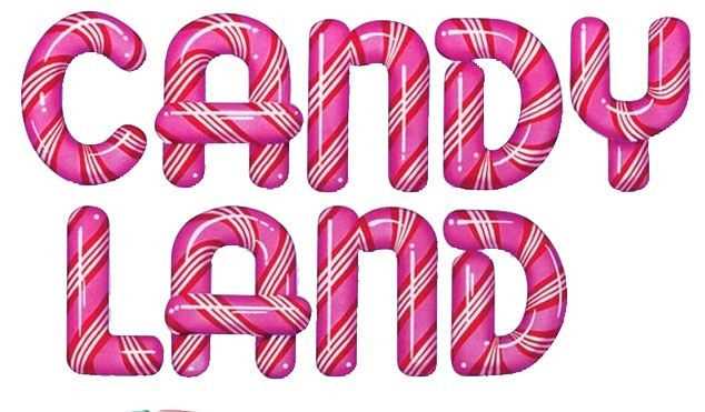 candyland letter template