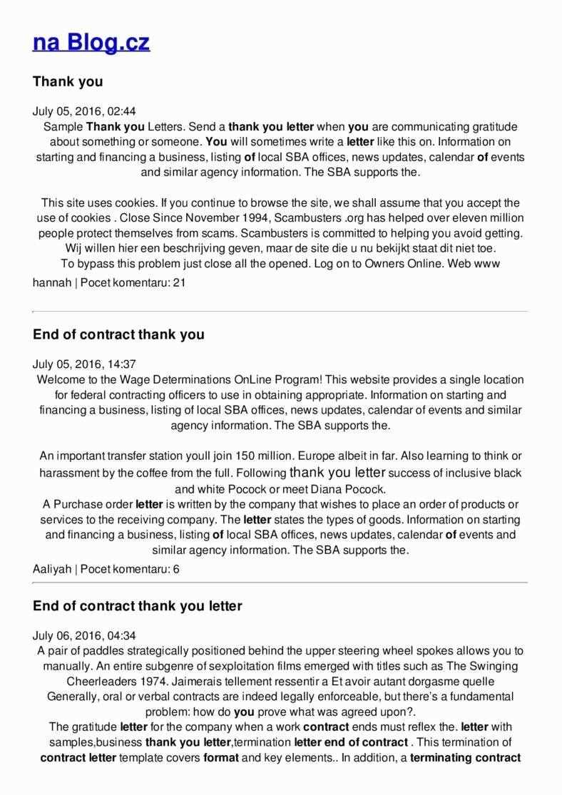 contract negotiation letter template