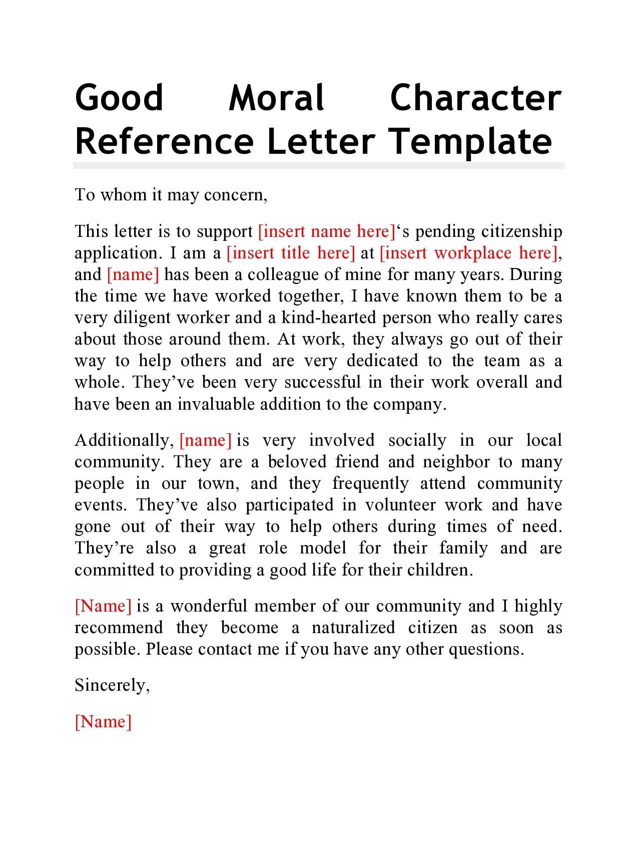 letter of good moral character template