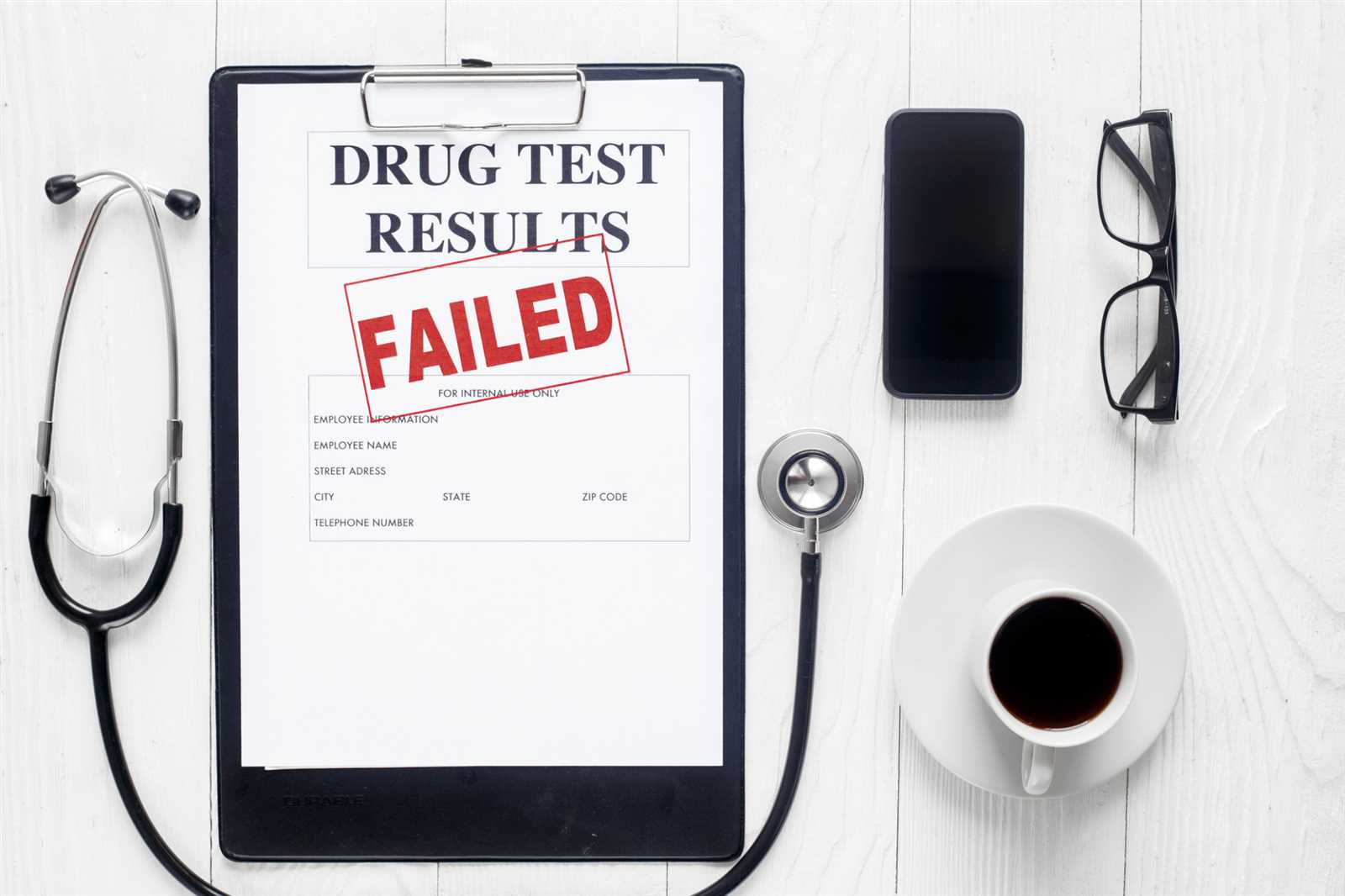 failed drug test letter template