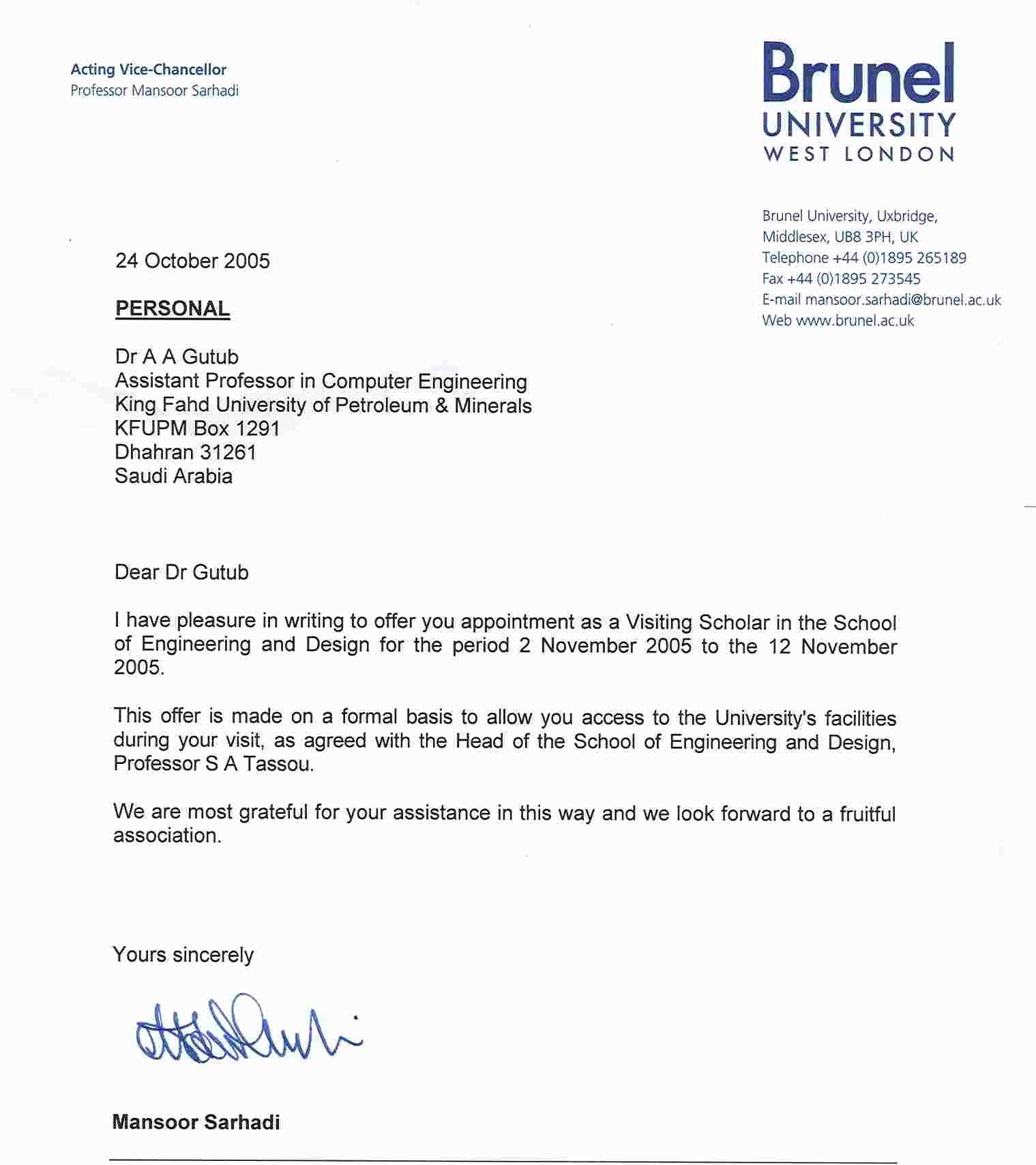 business collaboration letter template