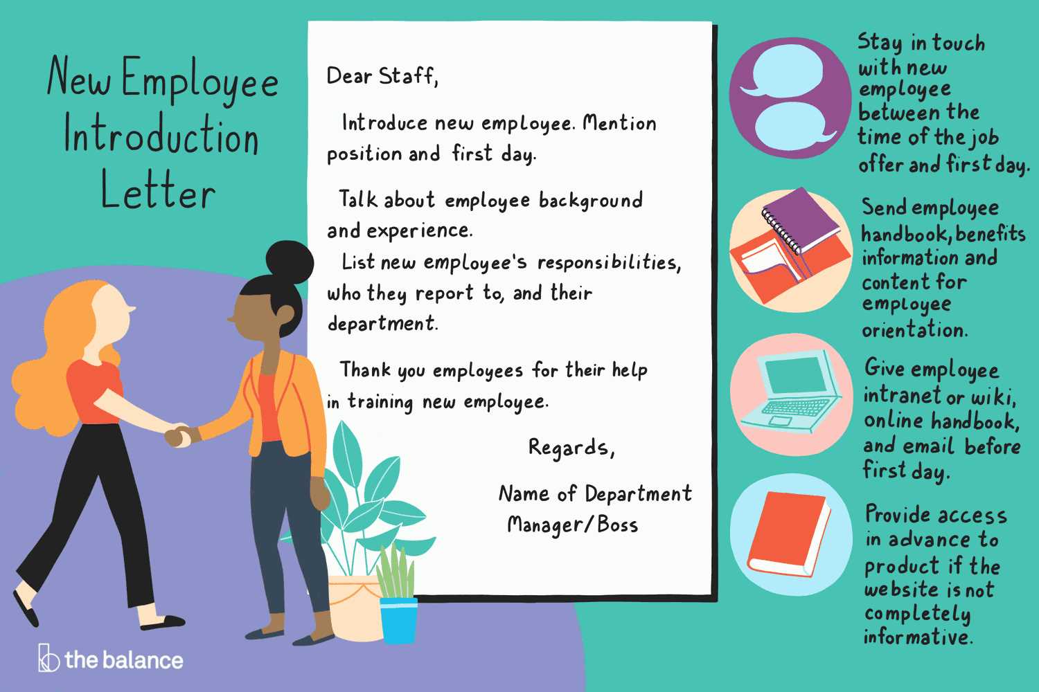 new employee introduction letter template