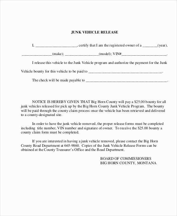 vehicle lien release letter template