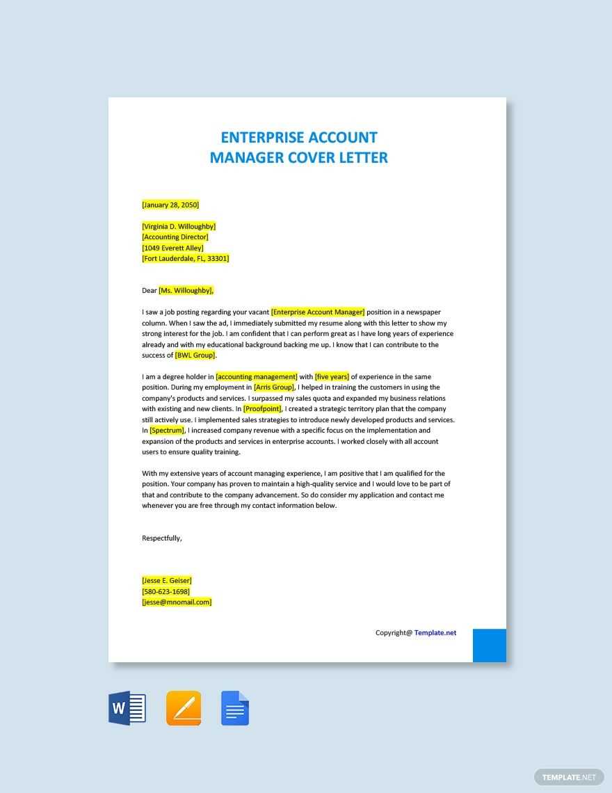 how to get a cover letter template on google docs