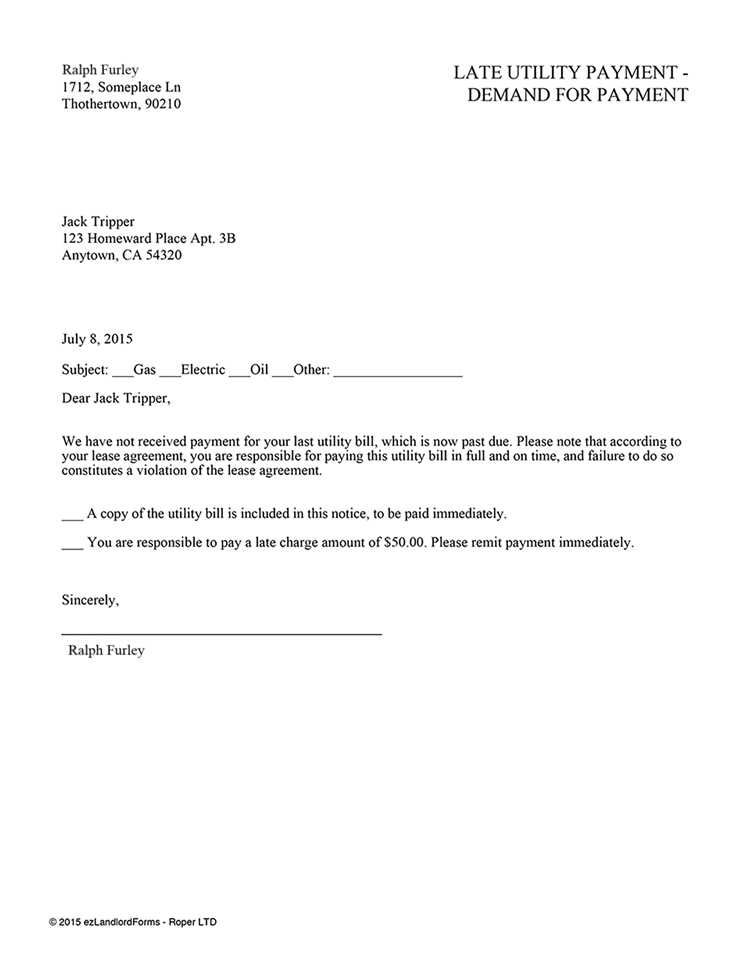 template for late payment letter
