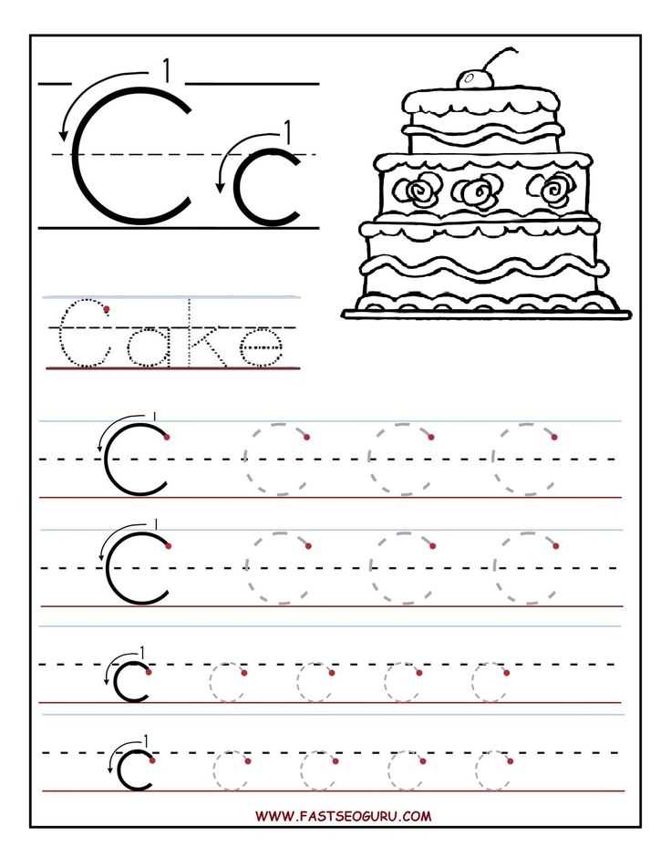 letter a cake template