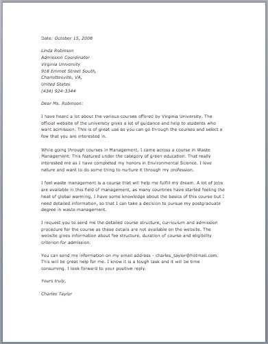 prospective client letter template