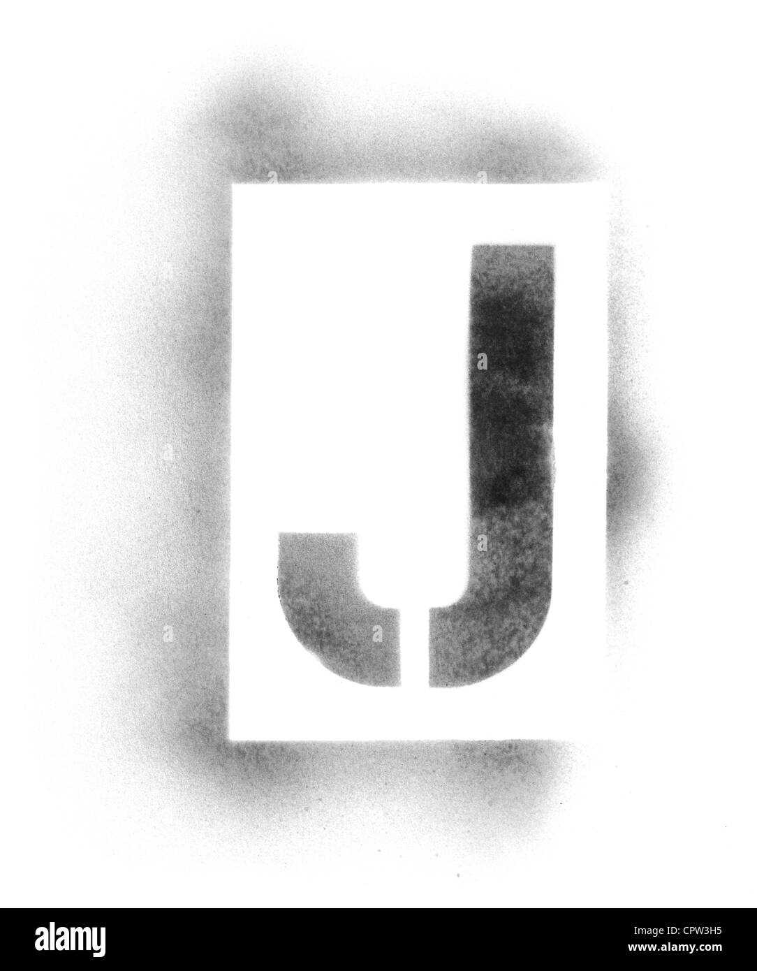 letter template for spray paint