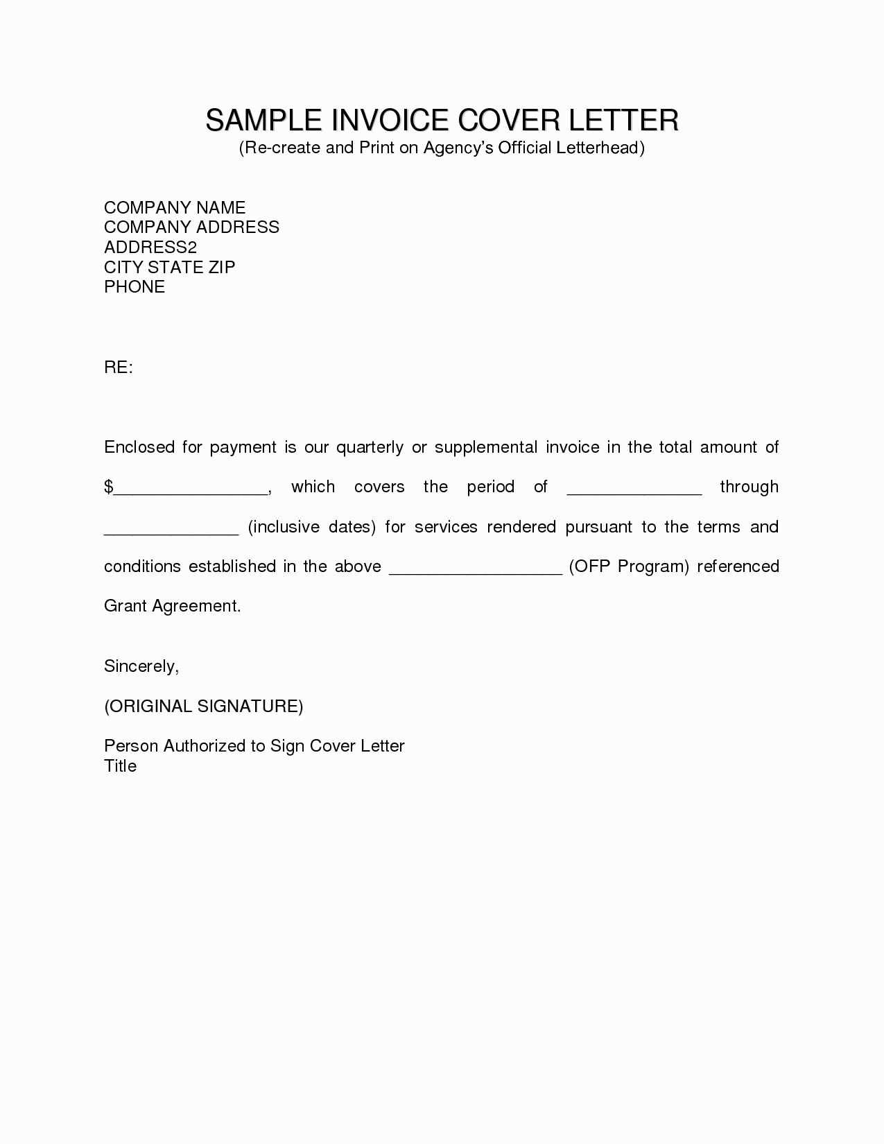 payment enclosed letter template