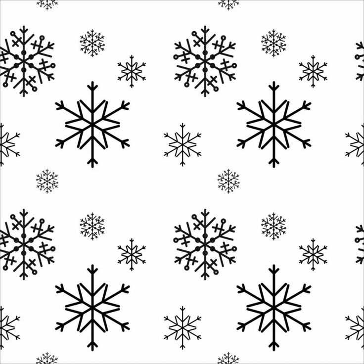 snowflake letter template