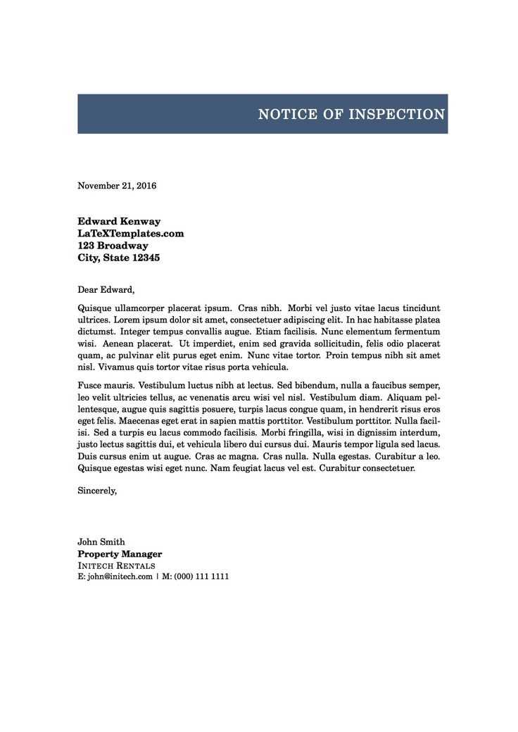 recommendation letter template latex