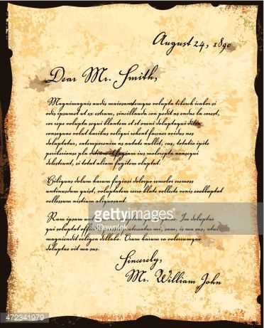 free old letter template