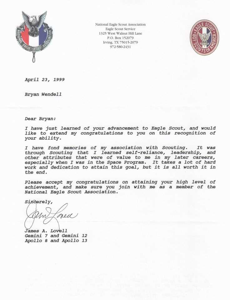 eagle scout project donation letter template