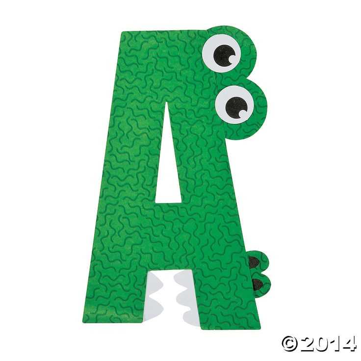 letter a craft template