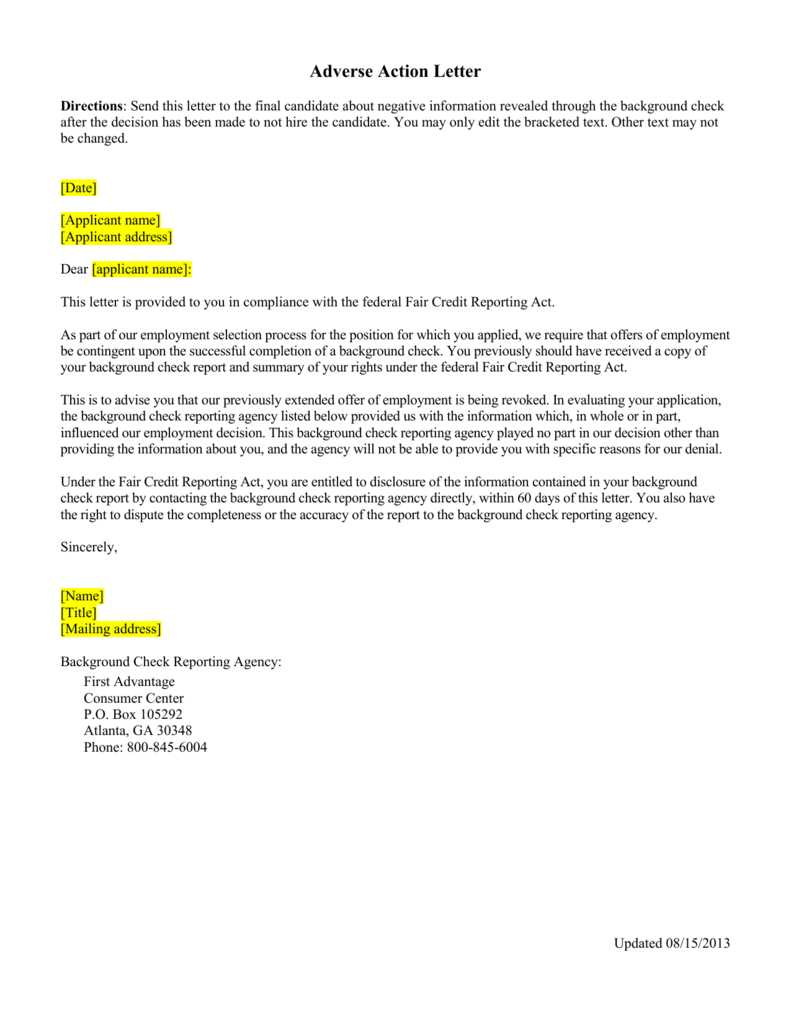 background check letter template