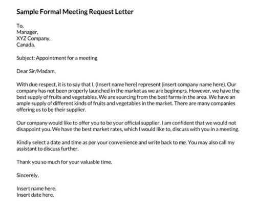 we miss you at the meeting letter template