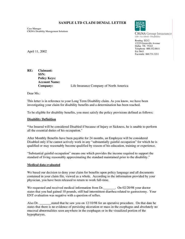 claim appeal letter template