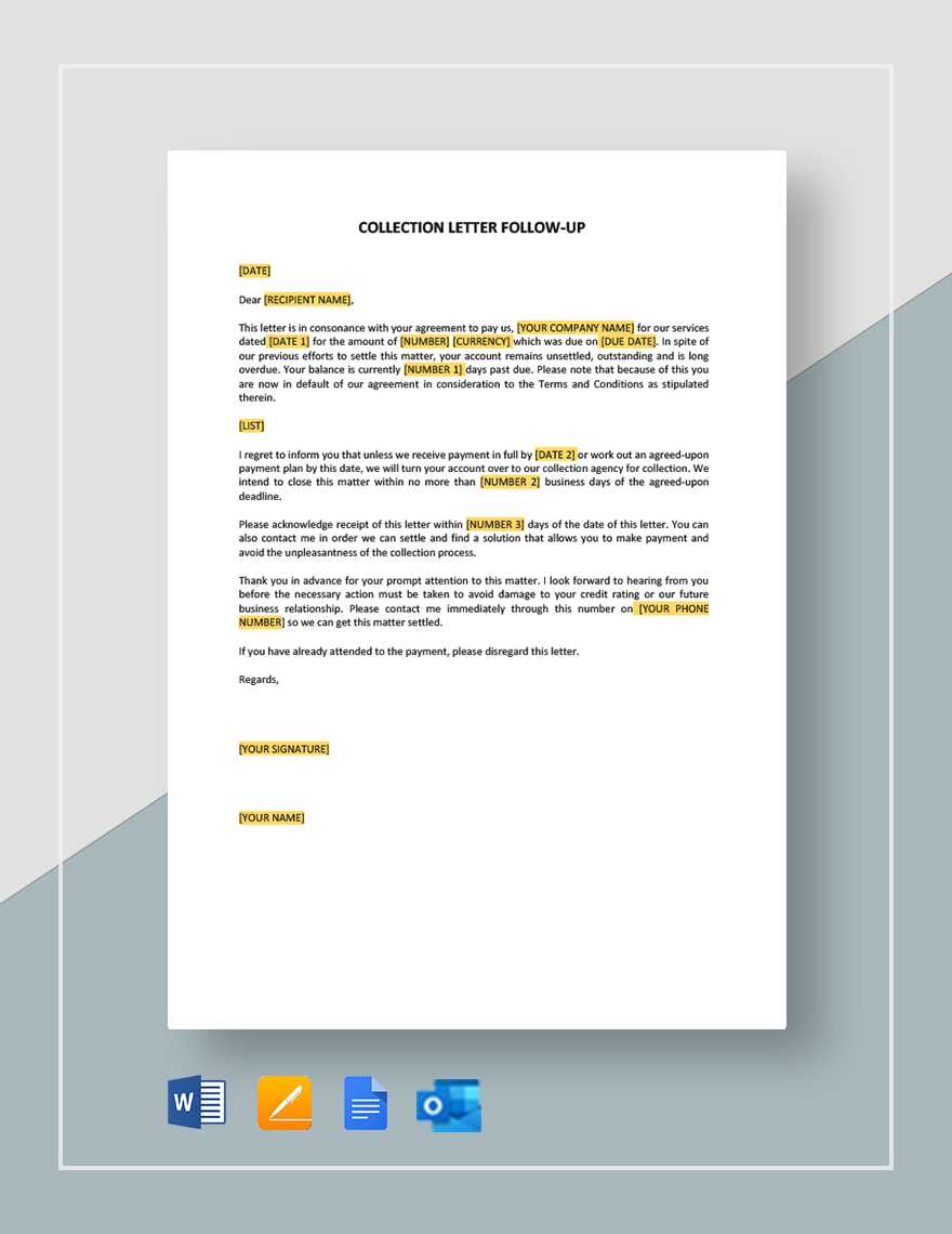 real estate follow up letter templates