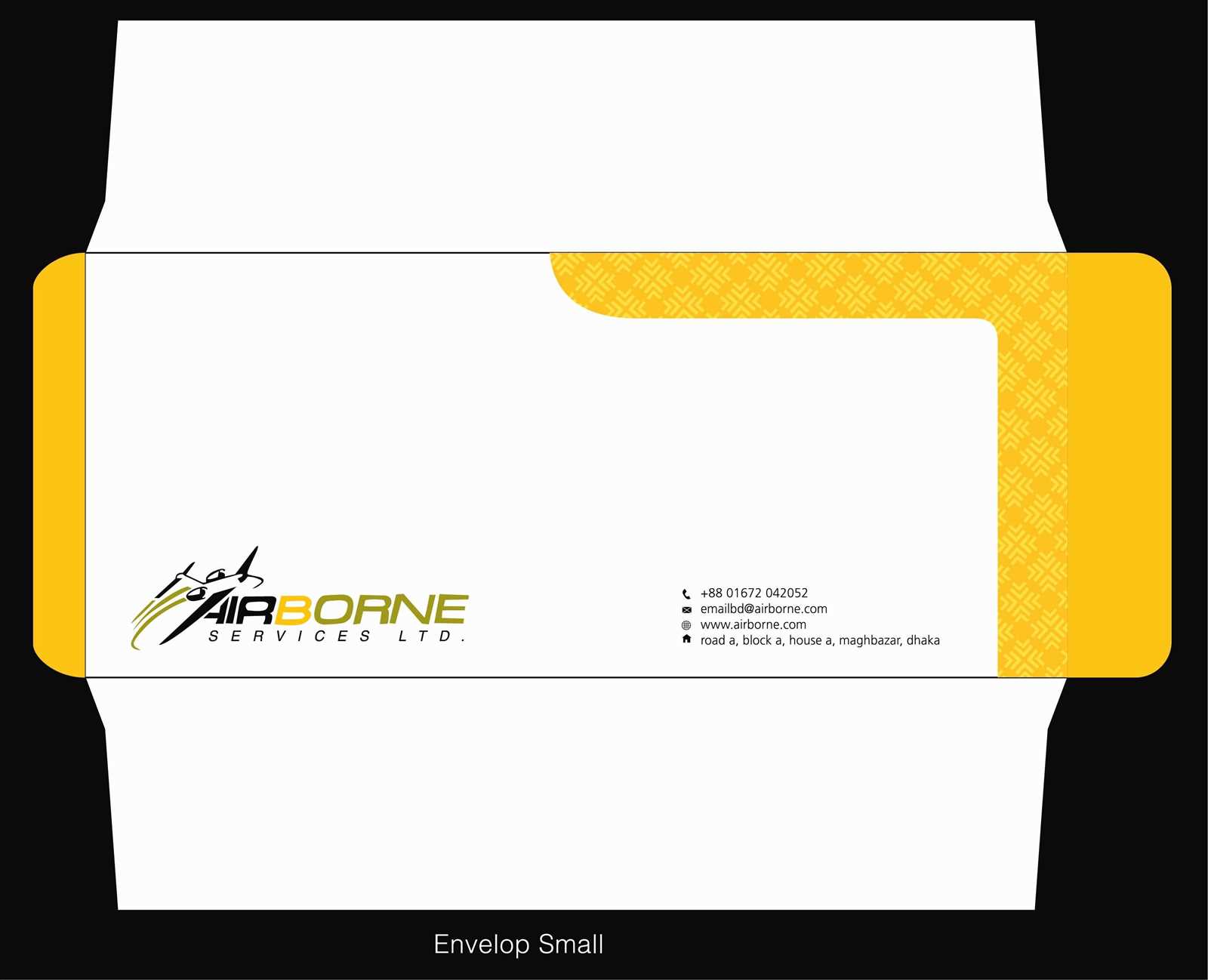 word letter template for window envelope