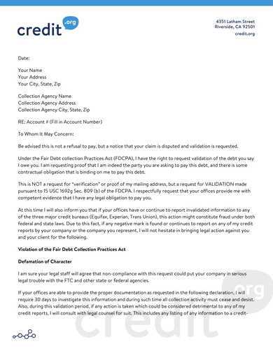 write off debt letter template