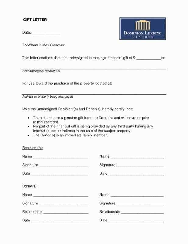 mortgage access letter template