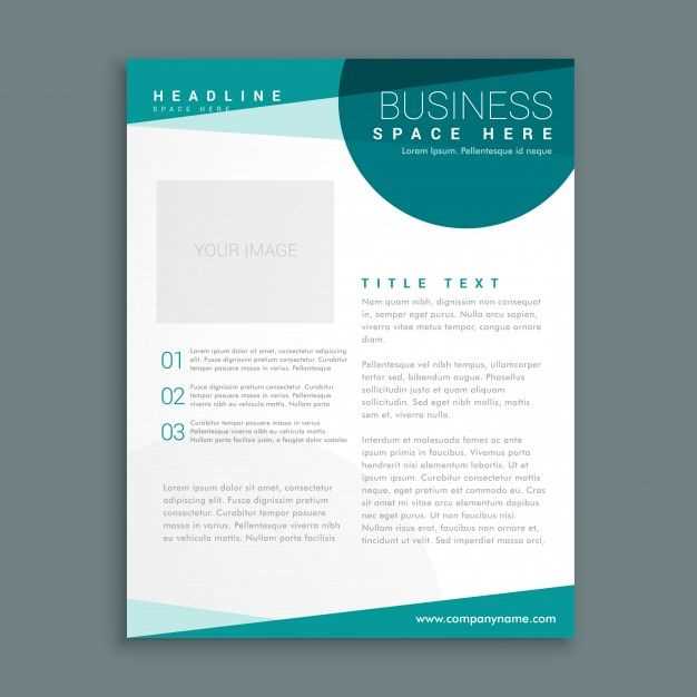 brochure letter template