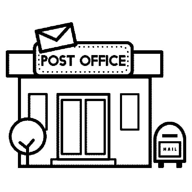 post office large letter template