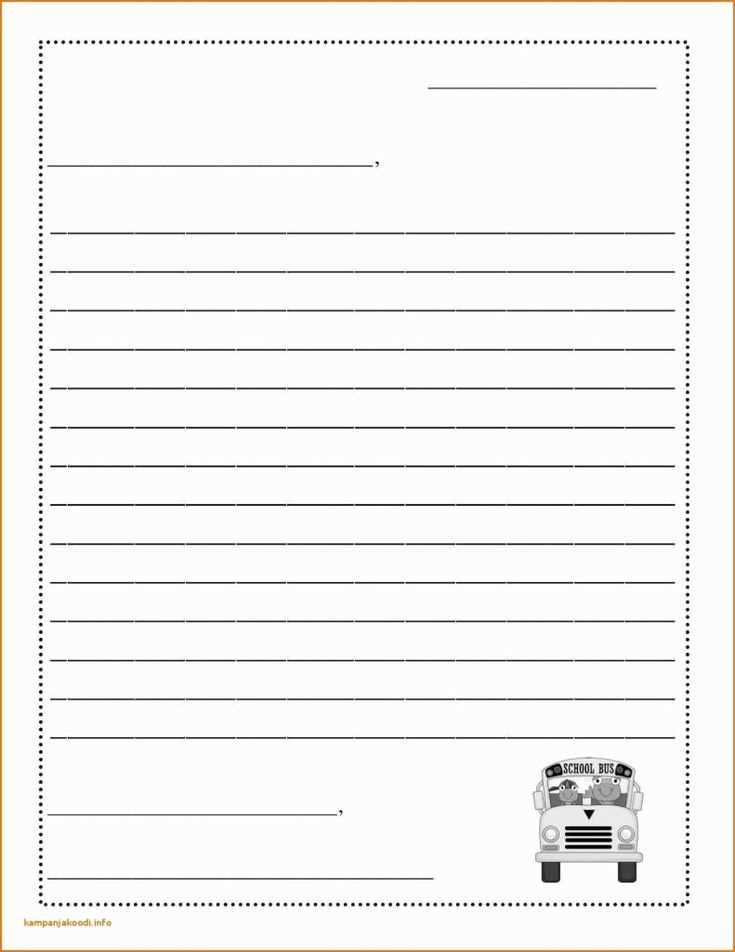 blank letter template free download