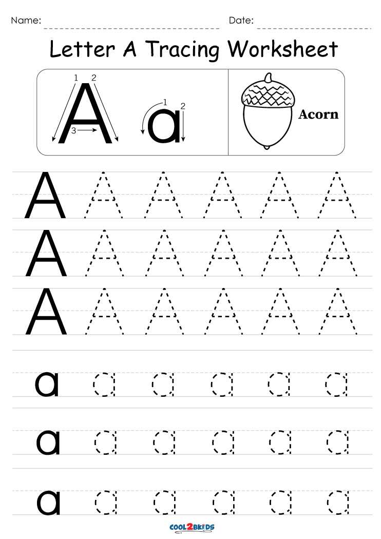 free letter tracing templates